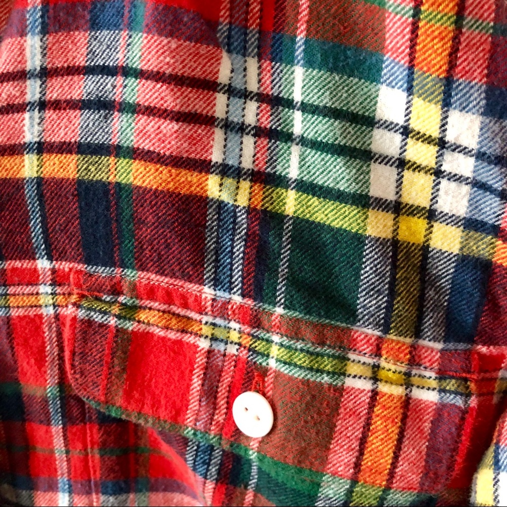 Madewell | Plaid Flannel Shirt EUC - Picture 3 of 5